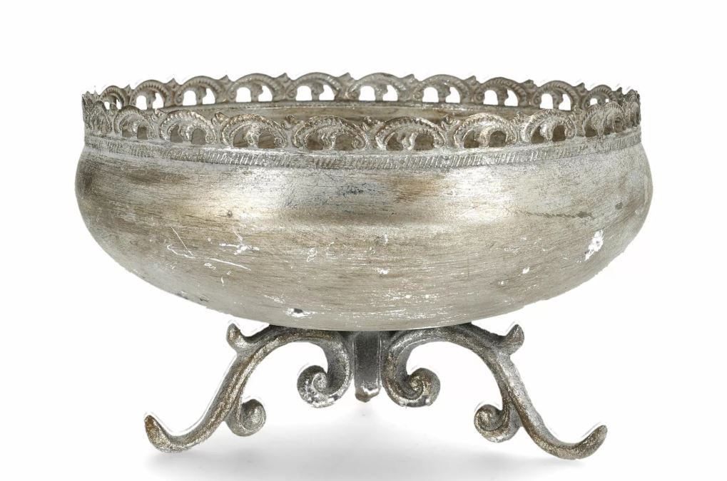 Blomsterkrukke Pokal Shirin Champagne 25x25x17 cm