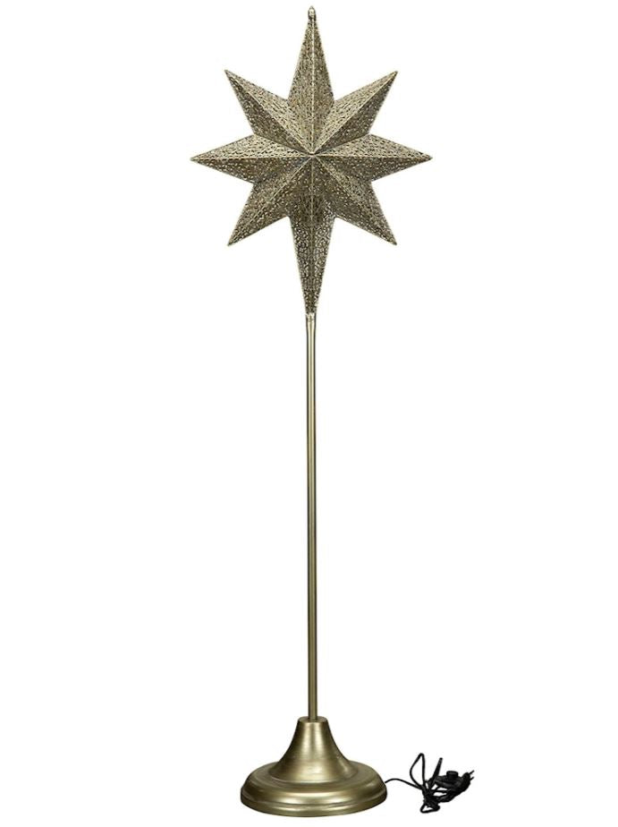 Belysning Jul Gulvlampe Stjerne 159 cm