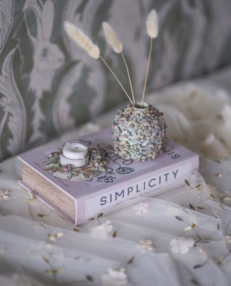 Dekoration Bogæske Simplicity 2-pak 16x5x24 cm