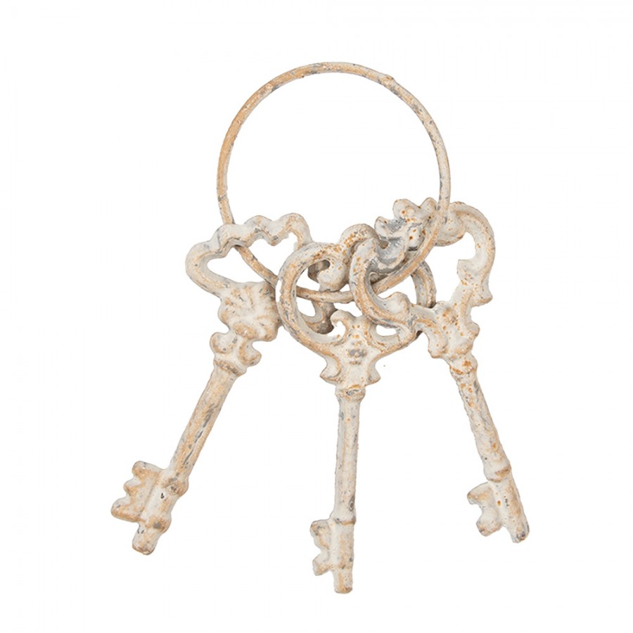 Dekoration Vintage Nøglering 9x1x19 cm Metal