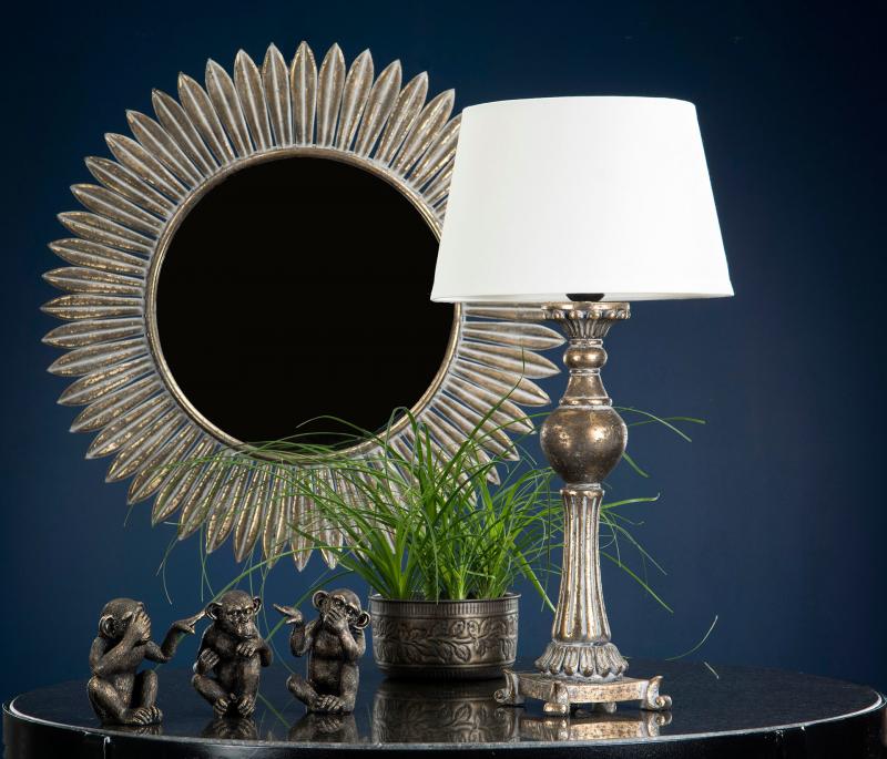 Dekoration Abe kan ikke se høre tale gyldenbrun