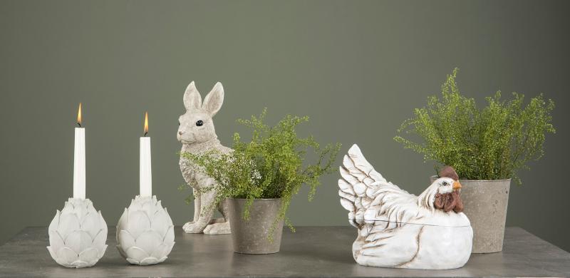 Skjuler Hård plast Mud Krukke Pot Rondo 15x12x13cm