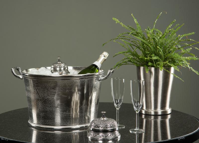 Vinreol Vinkøler Rå Nikkel Alu.49x26cm