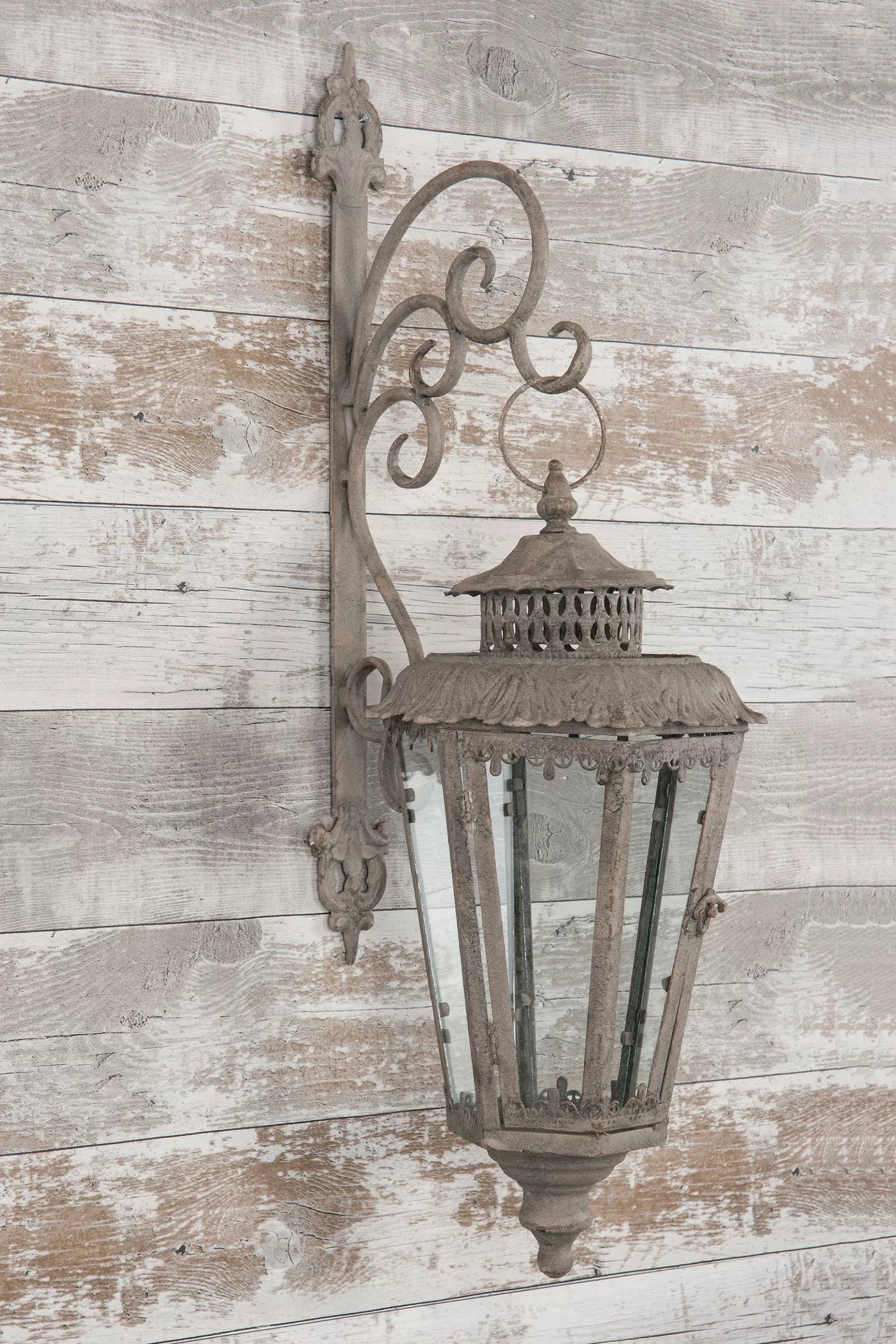 Lantern Hænge med stativ 51 cm - antikgrå