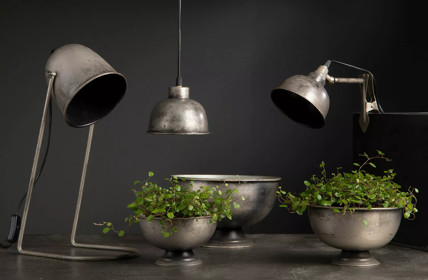 Væglampe med Clip El - Cloudy