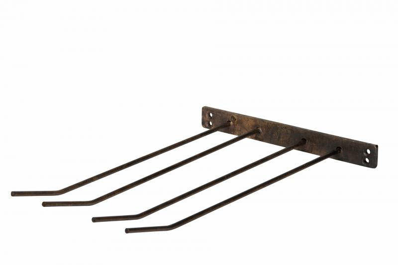 Holder Vinglas Antik Brun