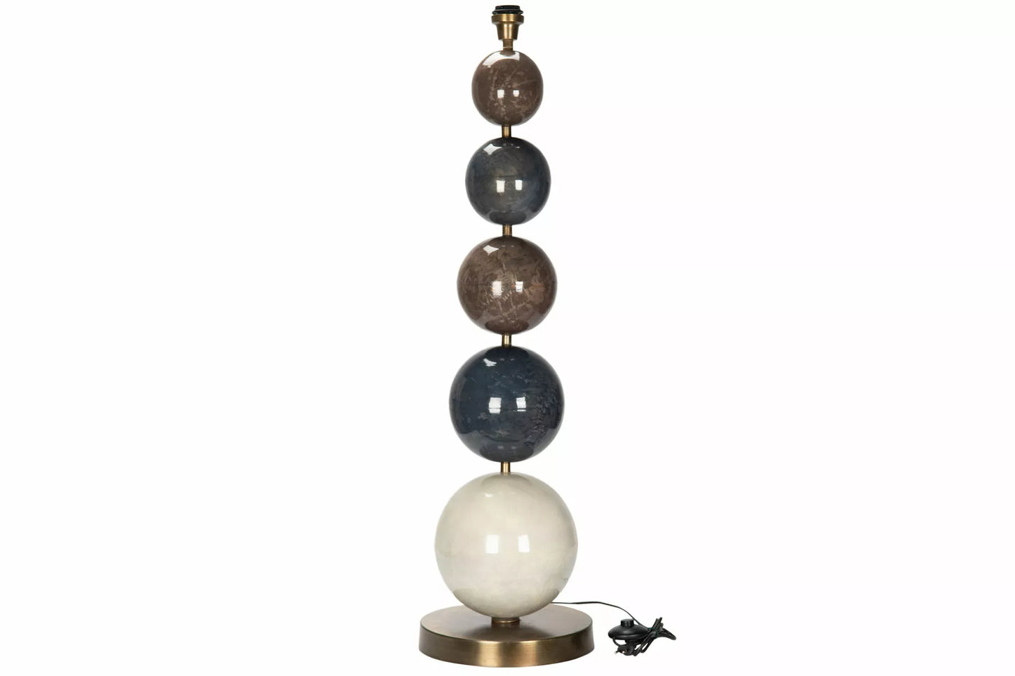 Bordslampa Lampfot Multi Stone 5 Ø30x112cm I lager: Vecka 25