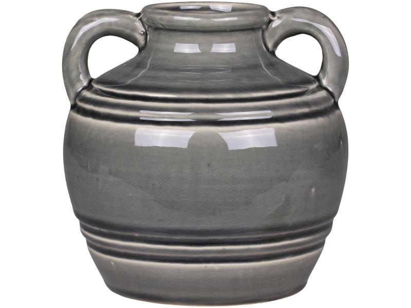 Skjuler Urtepotte Alsace m. håndtag H16/Ø16 cm opal