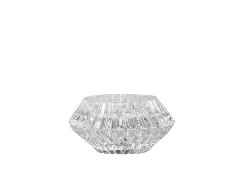 Lysestage til bedelys og fyrfadslys H4/Ø8 cm klar