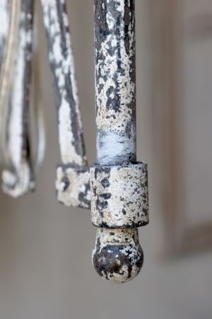 Væglampe H56/L38/B63 cm antik creme