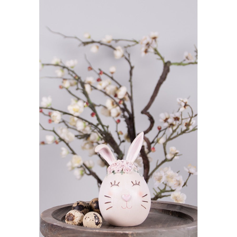 Påskdekoration Kanin Påsk 13 Cm Beige Polyresin