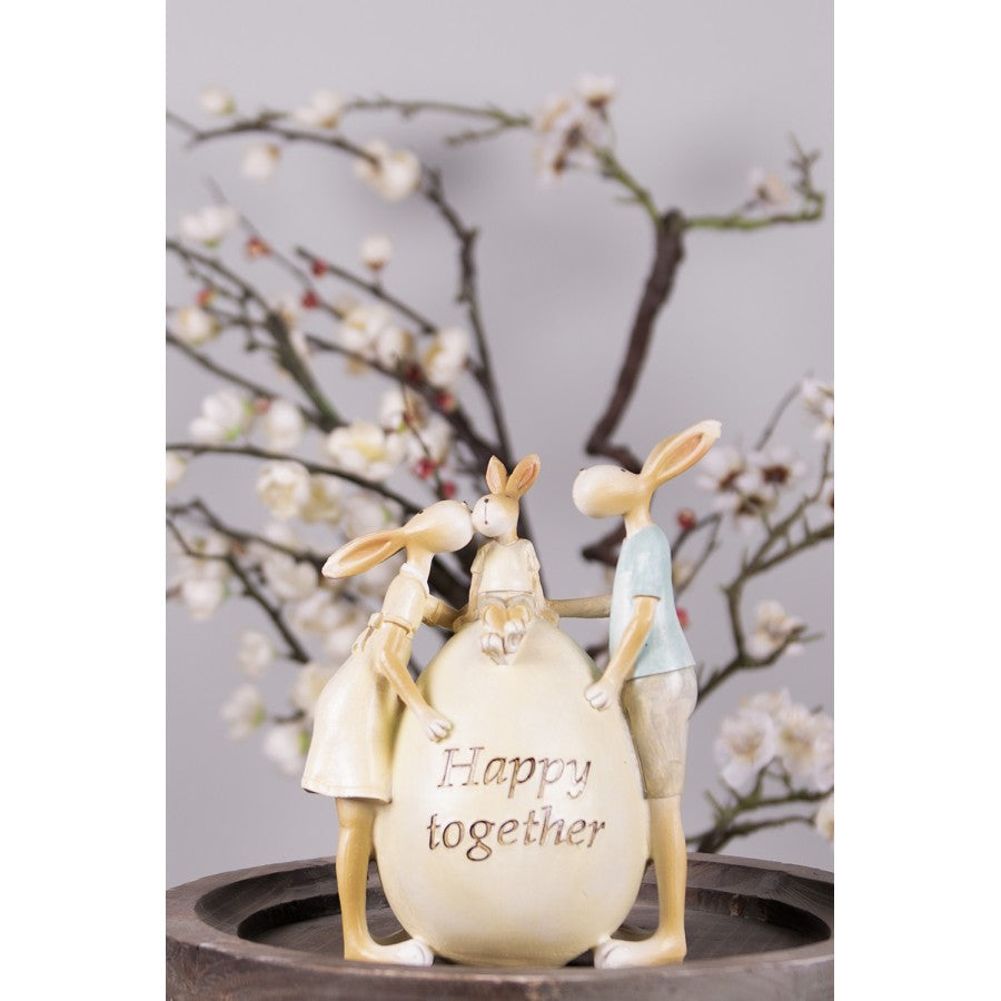 Påskdekoration Kanin Påsk 17 Cm Polyresin