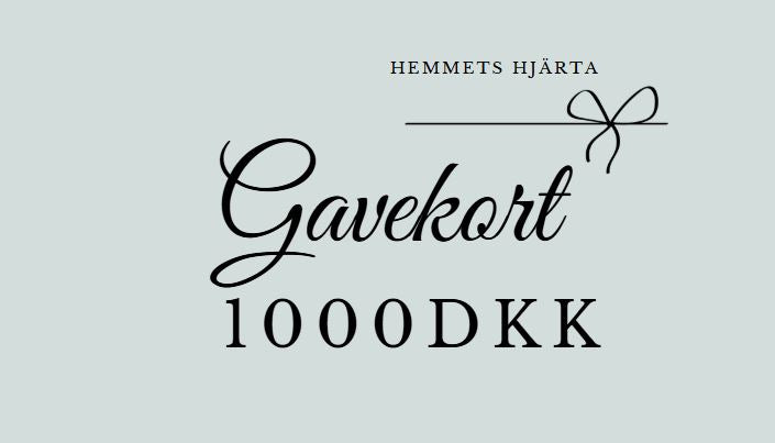 Gavekort 1000