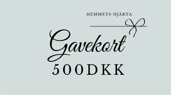 Gavekort 500