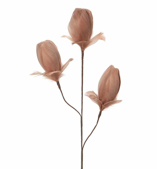 Dekoration Kvist Fjerknop Muldvarp 3-pak 85 cm