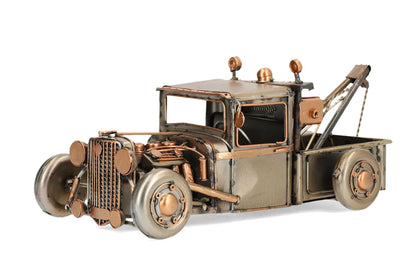 Dekoration bjærgningsbil Metallic 30x14x12cm