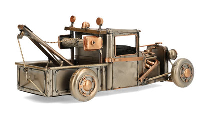 Dekoration bjærgningsbil Metallic 30x14x12cm