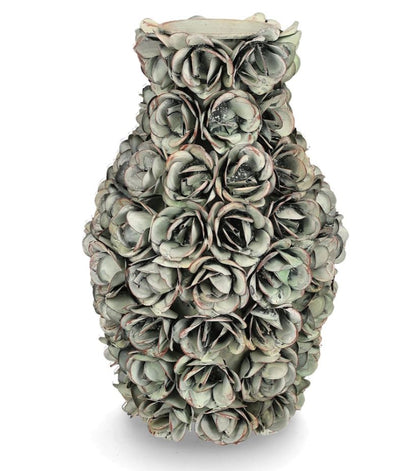 Vas Ofelia Blomstrende Grøn Ø20x30cm Metal