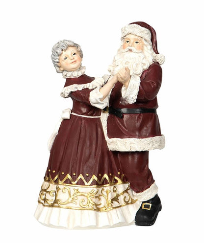 Indendørs juledekoration Nisse dans 16x12x25 cm