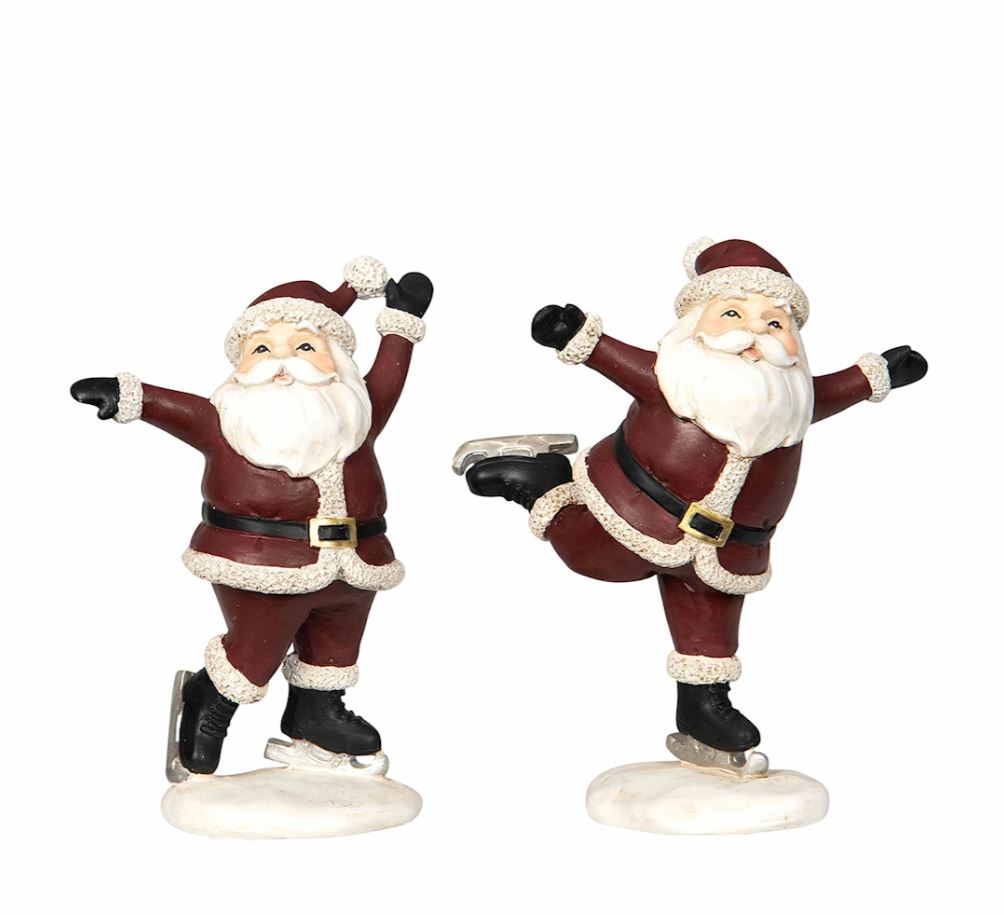 Indendørs juledekoration Nisser Skøjter Mix