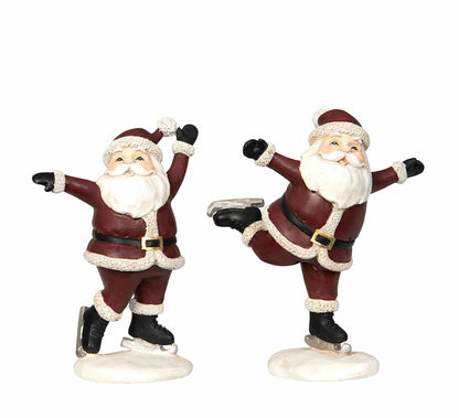 Indendørs juledekoration Nisser Skøjter Mix