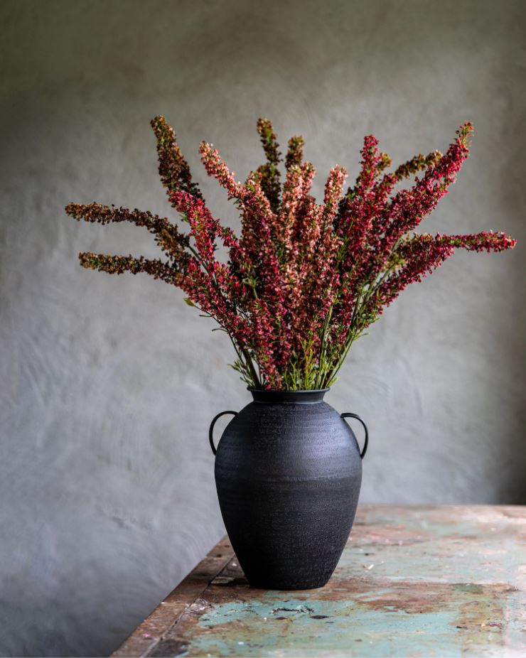 Skjuler Urtepotte Urne Metal 27x28x34cm