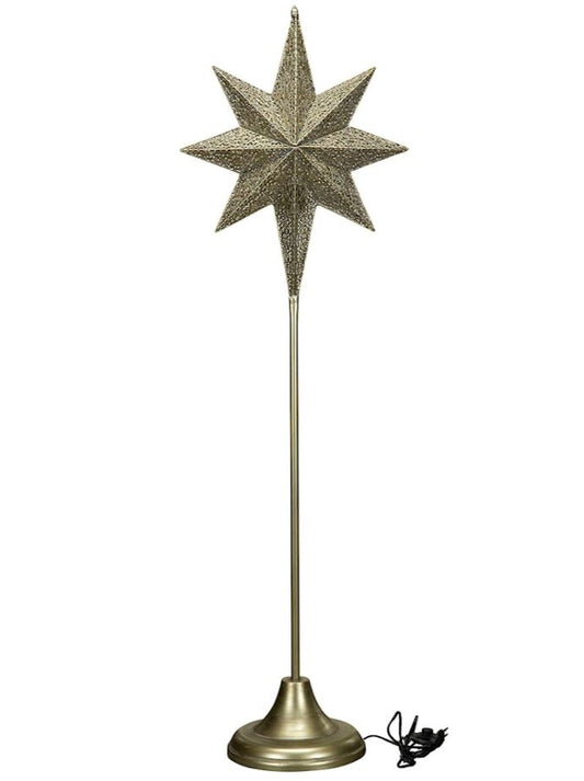 Belysning Jul Gulvlampe Stjerne 159 cm