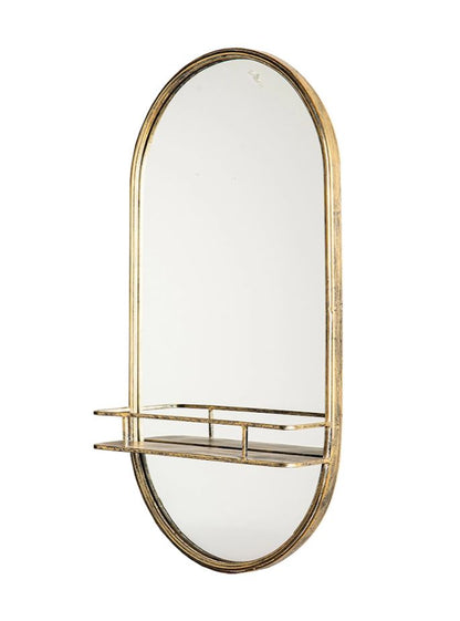 Vægspejl 45x13x88cm antikguld