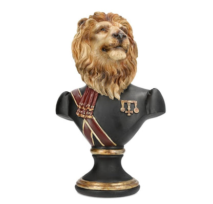 Dekoration Byst Løve 47 cm