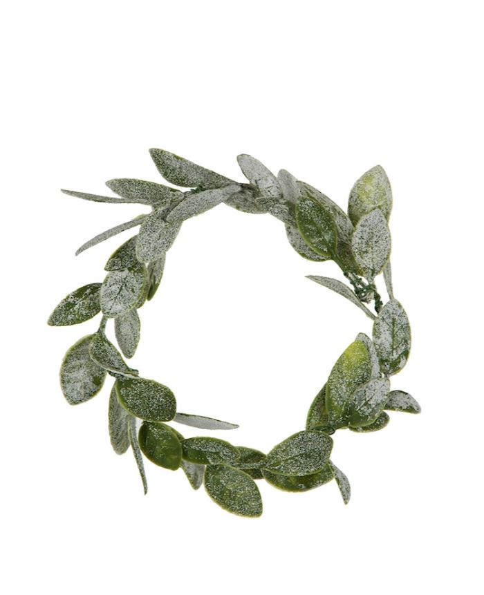 Jul div. Krans Rimfrost Blade 6-pack Ø8 cm