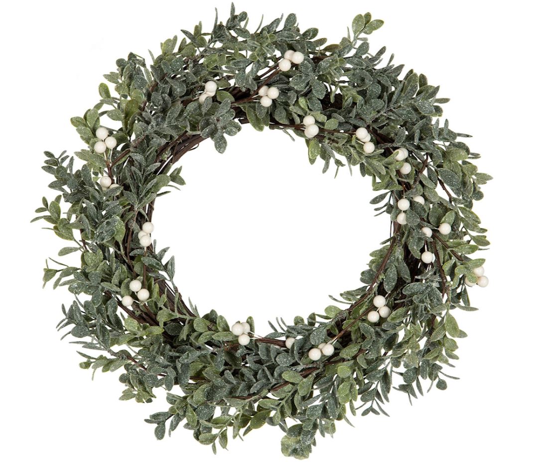 Jul div. Krans Rimfrost Blade/Bær Ø35 cm