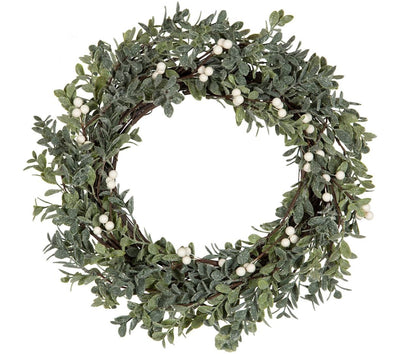 Jul div. Krans Rimfrost Blade/Bær Ø35 cm