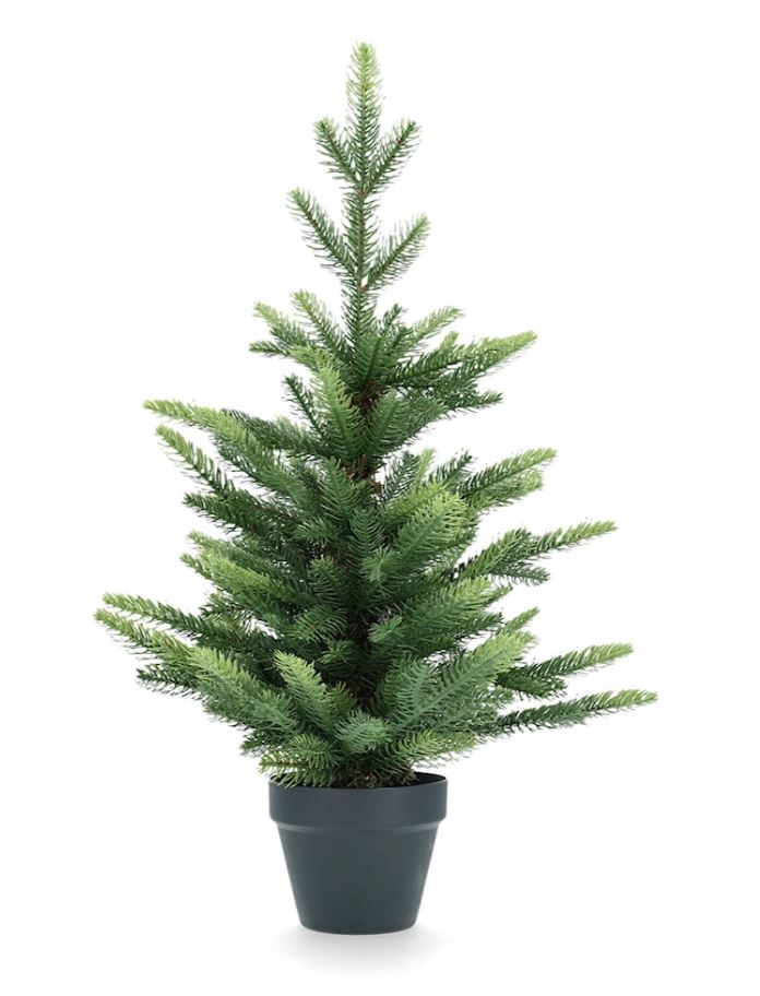 Jul div. Kunstig Plante Gran i Potte 60 cm
