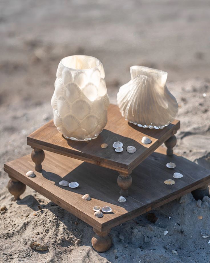 Dekorativ Vase Glas 16 cm