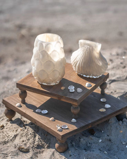 Dekorativ Vase Glas 20 cm