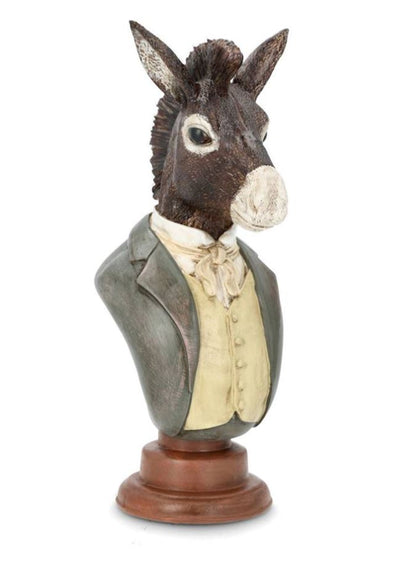 Dekoration Byst Æsel 30 cm På lager uge 07