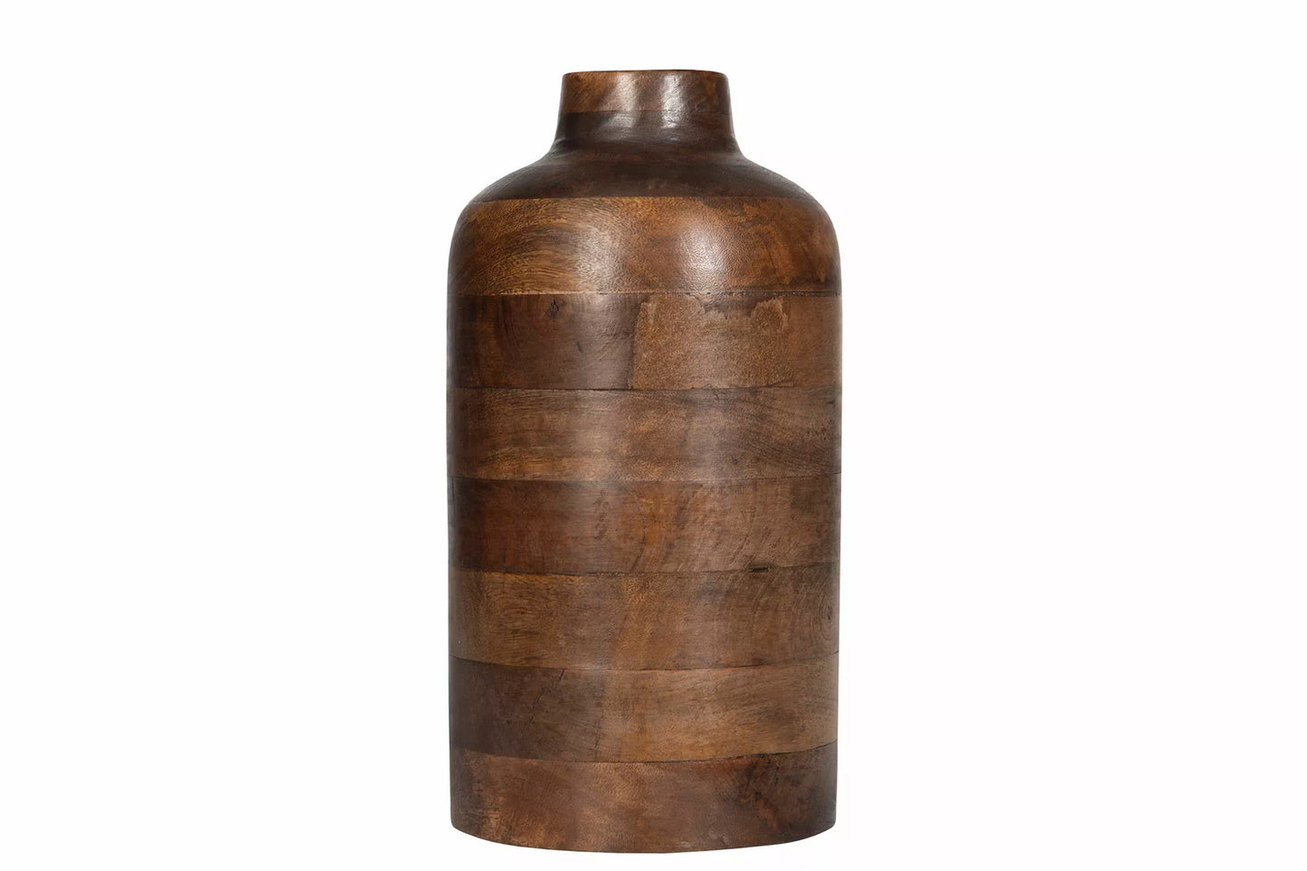 Dekorativ Vase HOney Wood Brown Ø12x46cm