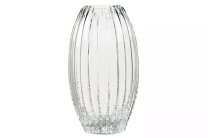 Dekorativ Vase Glas Cane Klar Ø16x8x28cm