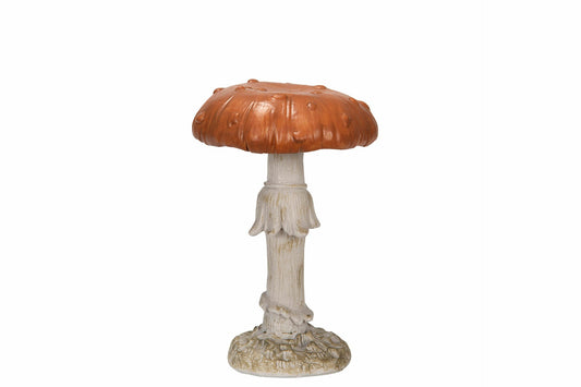 Dekoration svamp Rust Poly 2-pak 9x13,5cm