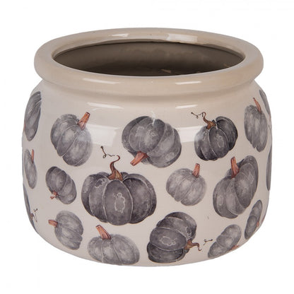Skjuler Urtepotte Blomsterkrukker Potte Ø 20x15 cm Beige Grå Keramik
