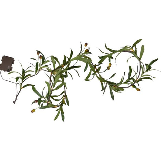 Havebelysning Lyskæde Girlande Oliv