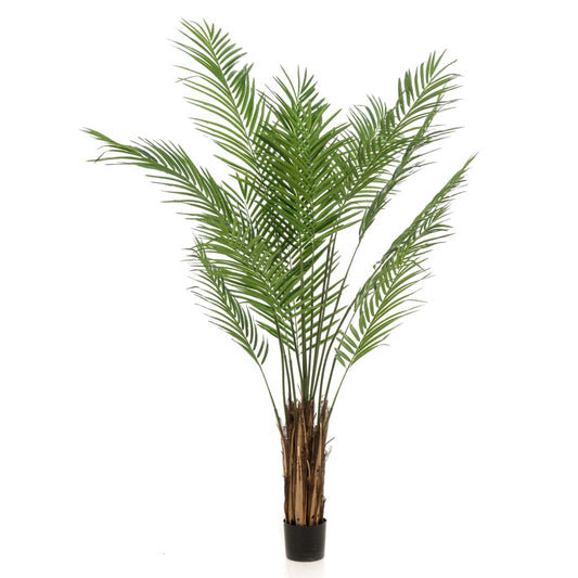 Kunstig areca-palme 180 cm grøn