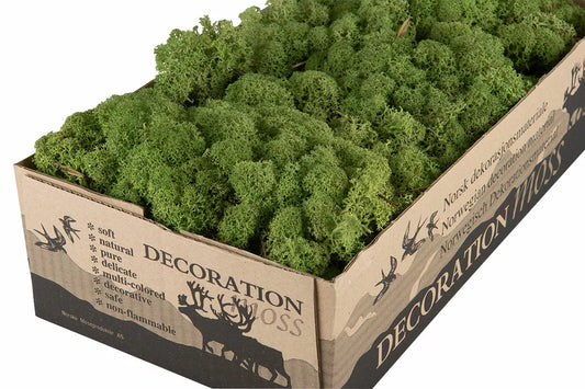 Jul div. Mos Hvidmos Flammefast Grøn 500g