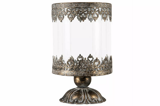 Lantern påfod Tindra - gyldenbrun