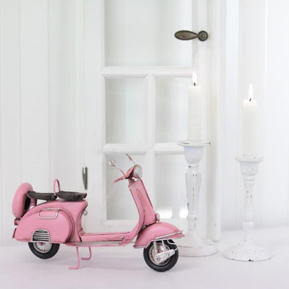 Dekoration Metaldekoration Vespa Pink Metal 27 cm