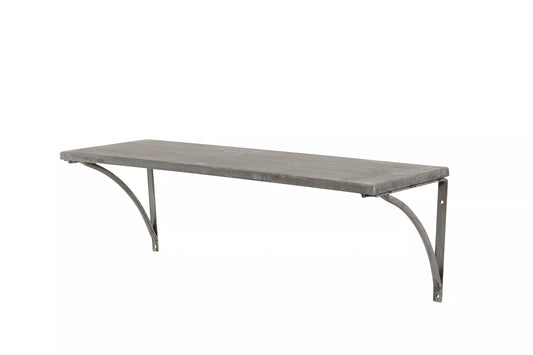 Væghylde Beslag Metal 60x20x1,5cm