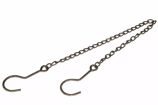 Hængehylde Kæde med kroge Metal 4-pack 70cm