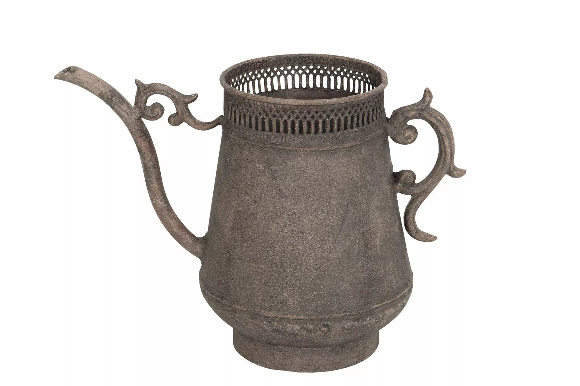 Dekorativ Kanna Lea Metall 30x25cm    I lager: Vecka  9