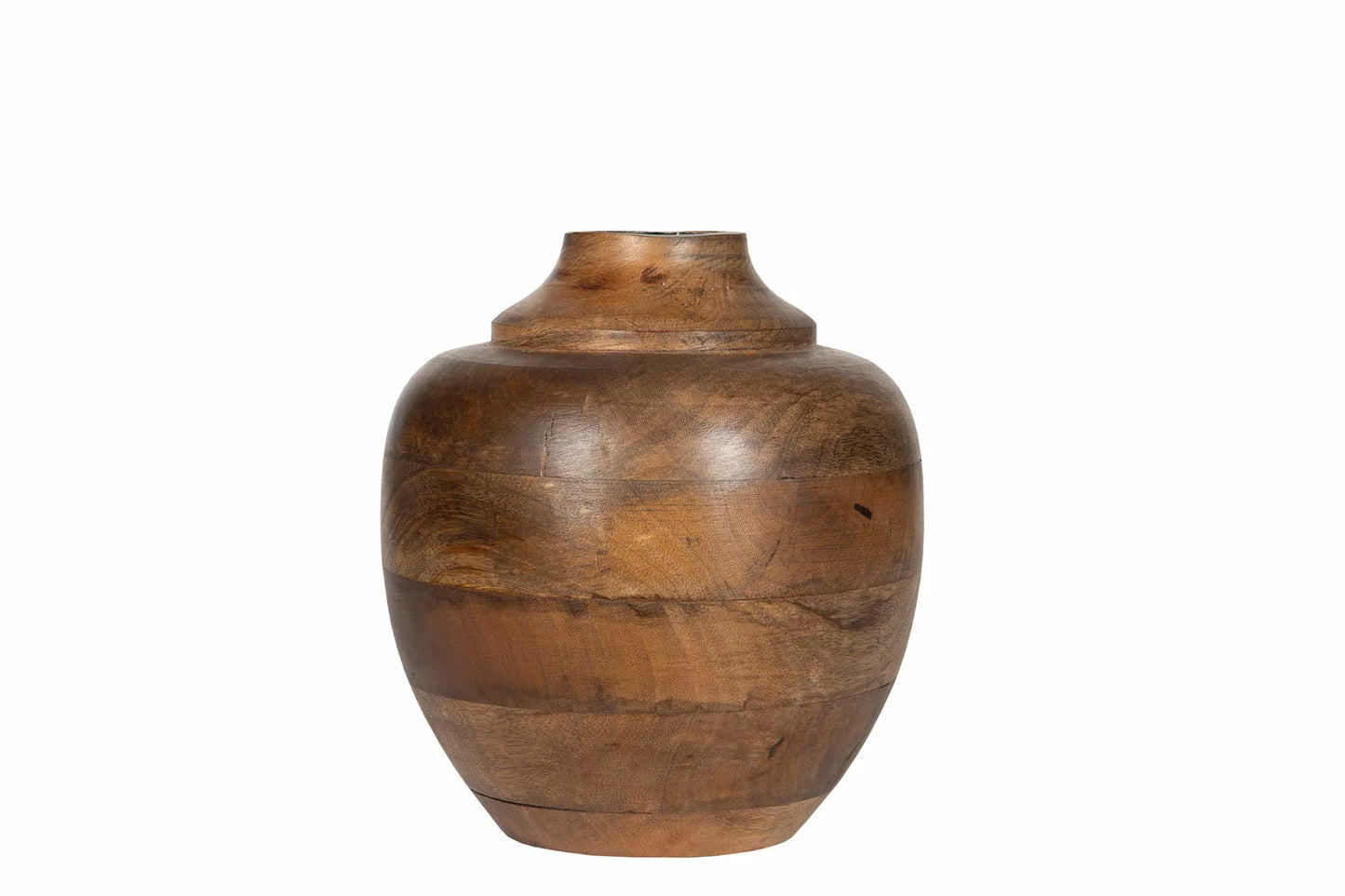 Dekorativ Vase Ruby Wood Brown Ø20x25cm