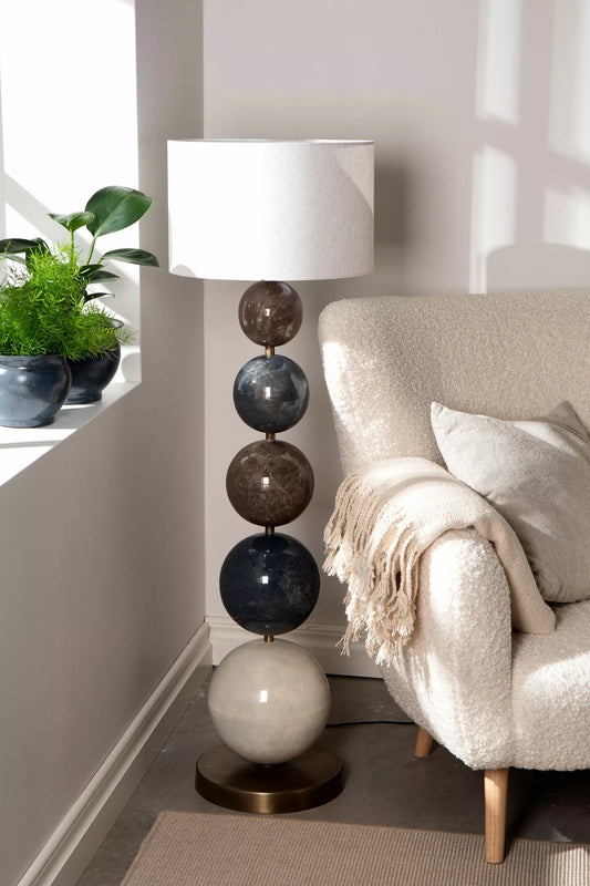 Bordslampa Lampfot Multi Stone 5 Ø30x112cm I lager: Vecka  25